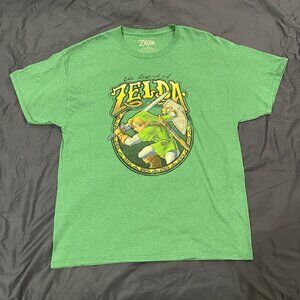 The Legend of Zelda Link Graphic Tee – Size XL